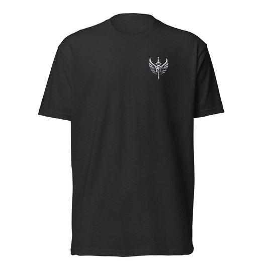 Train for War Tee black T-shirt, front view